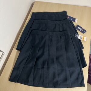 Set of 3 New Izod Schoolwear Girls Navy Uniform Skorts! - Size 14 Reg
